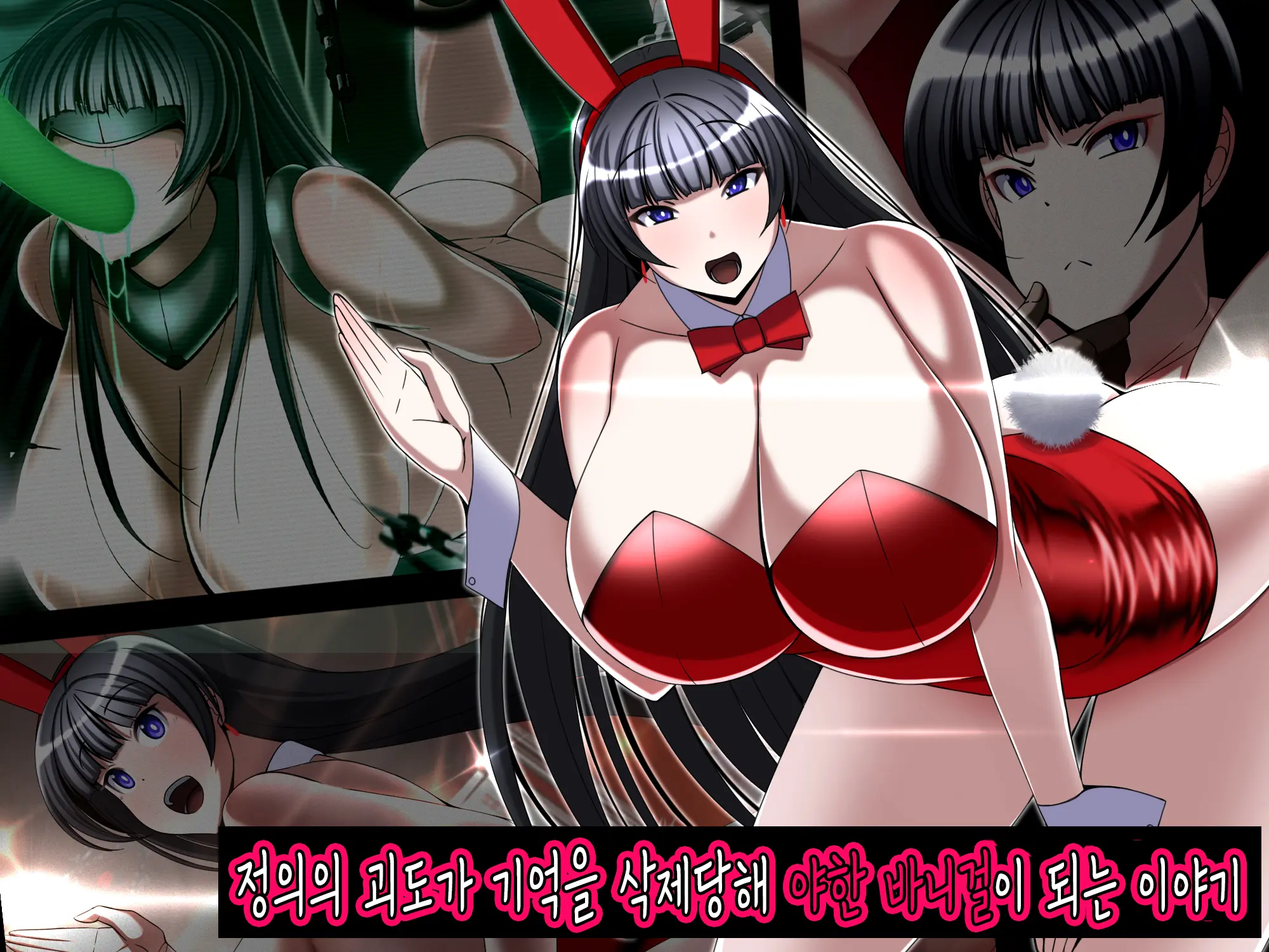 Seigi No Kaitou Ga Kioku O Kesarete Ero Ero Bunny Ni Naru Hanashi | 정의의 괴도가 기억을 삭제당해 야한 바니걸이 되는 이야기